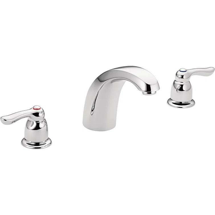Chateau Double Handle Deck Mounted Roman Tub Faucet Trim