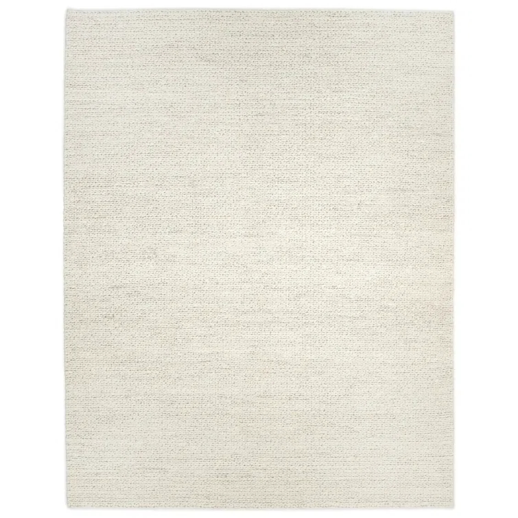 Wayne Jute Beige 9 ft. x 12 ft. Hand Woven Contemporary Transitional Area Rug