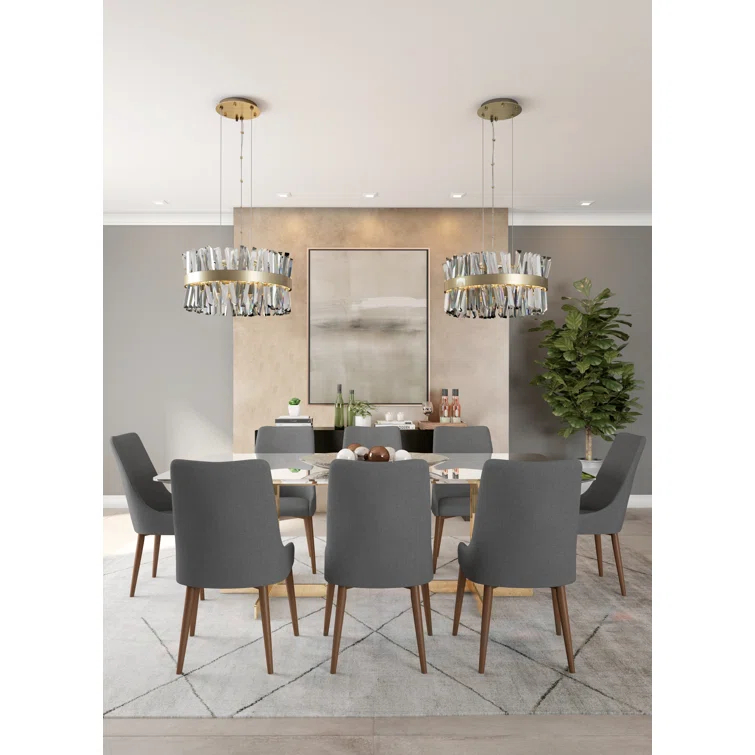Allegri by Kalco Lighting Glacier 1 - Light LED Unique/Statement Pendant