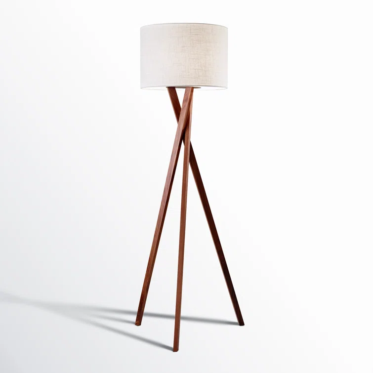 Harcourt 63'' Solid Wood Floor Lamp