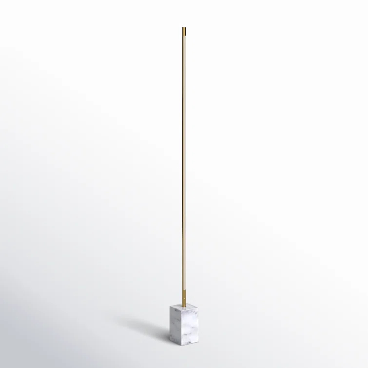 Modern LED Marble Floor Lamp (65")