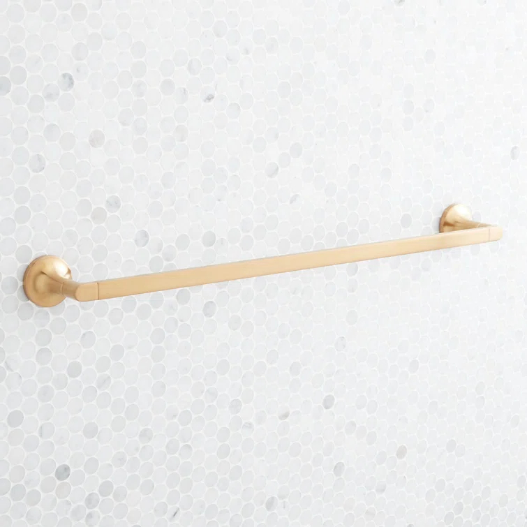 Signature Hardware 466396 Lentz 24" Wall Mounted Towel Bar