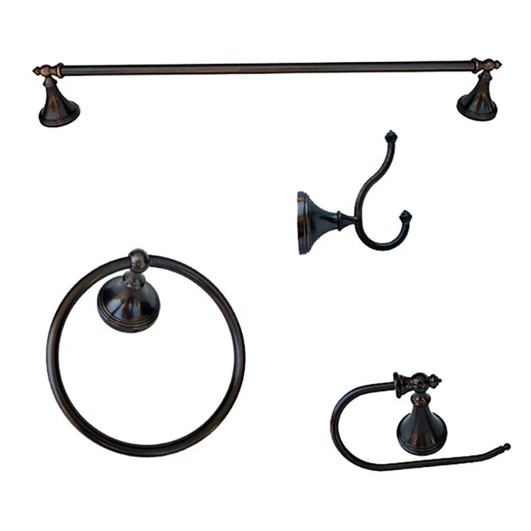 Annchester 4 - Piece Bathroom Hardware Set