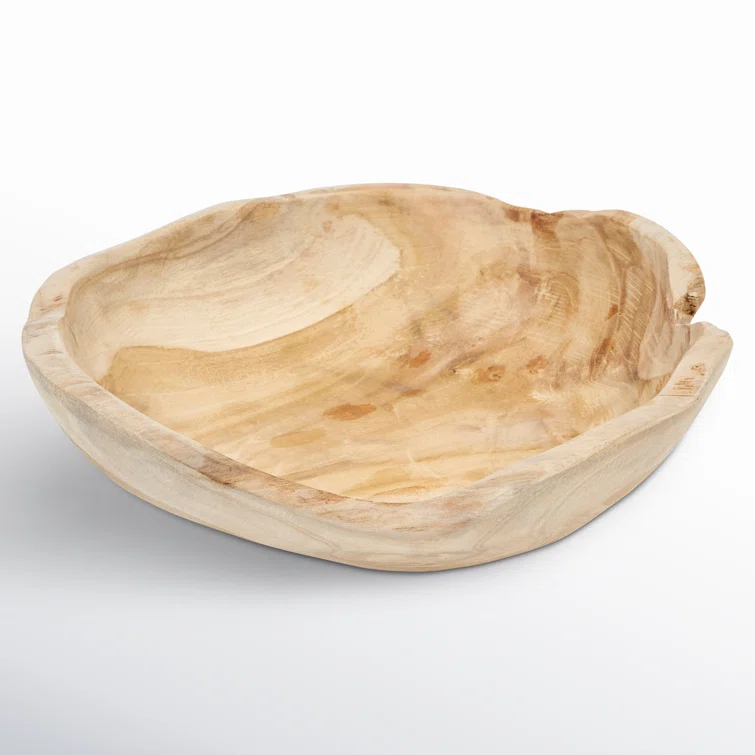 Desideria Teak Serving Bowl