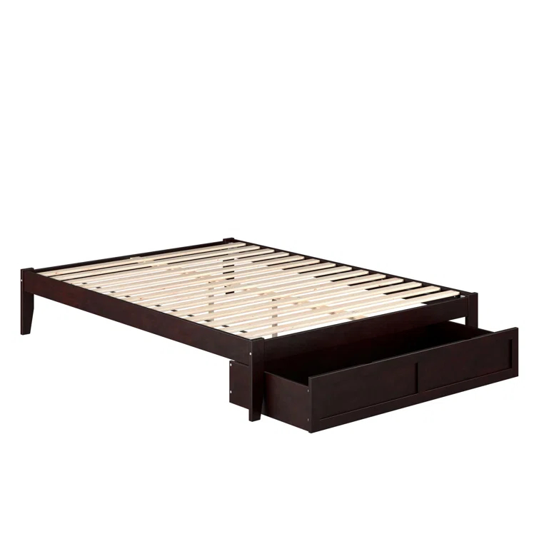 Aayanna Solid Wood Storage Bed