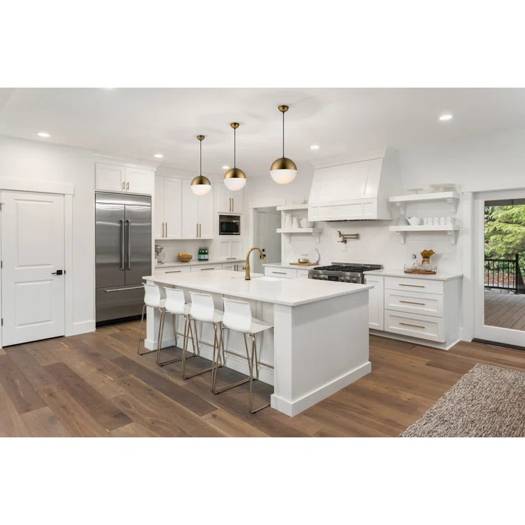 Hastings Single Light Glass Steel Dimmable Pendant