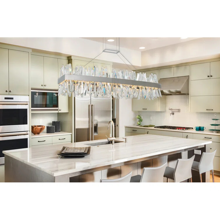 Glacier 1 - Light LED Kitchen Island Pendant