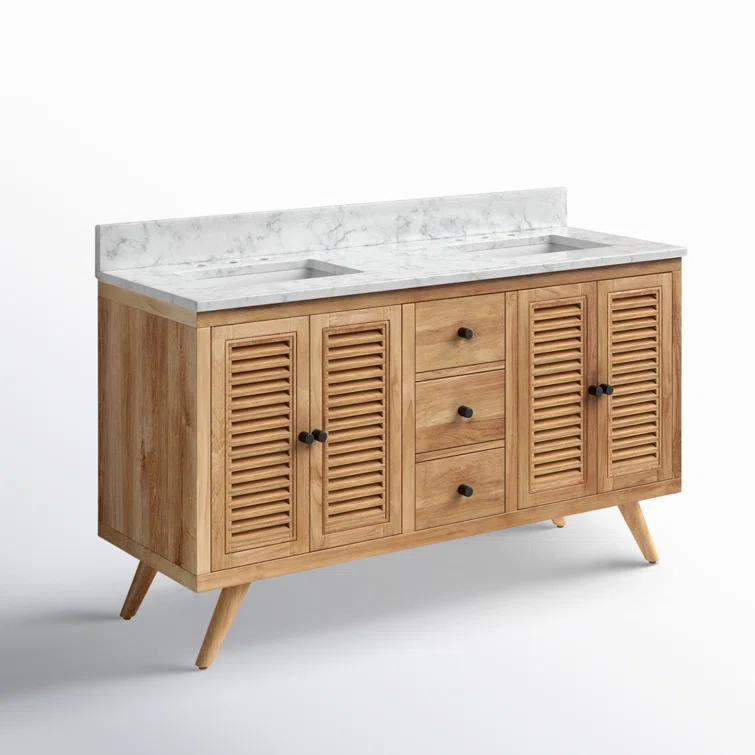 Quentin 60'' Double Bathroom Vanity