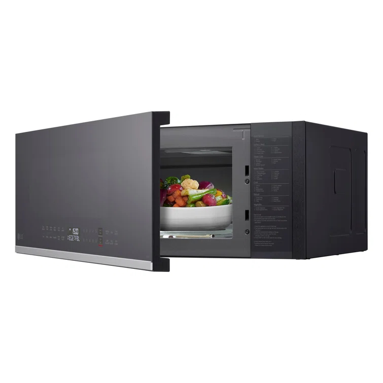 LG 1.3 Cu. Ft. Smart Low Profile Over-the-Range Microwave Oven with Sensor Cook