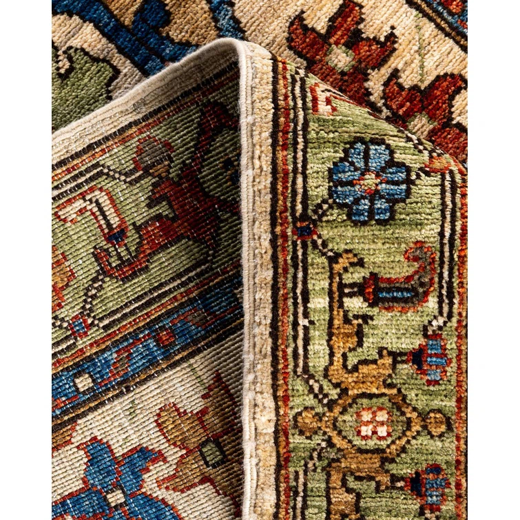 Serapi One-of-a-Kind 2' 9" X 11' 7" Hand Knotted Area Rug
