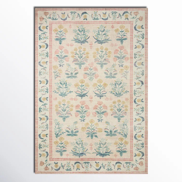 Rifle Paper Co. x Loloi Eden Rug feat. CloudPile