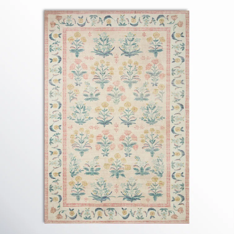 Rifle Paper Co. x Loloi Eden Rug feat. CloudPile