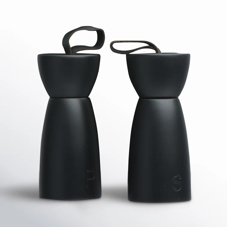August Wood Two -in-1 Salt & Pepper Combination Mill