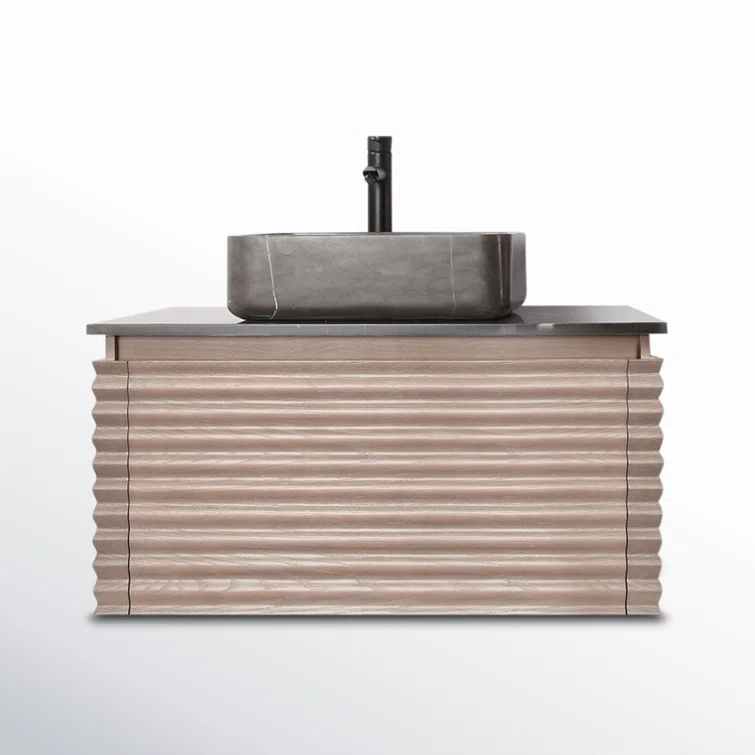 Makoto Floating Single Bathroom Vanity (36")
