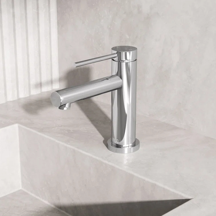 Jewel 6 in. H Single-Hole Single Handle Bathroom Faucet