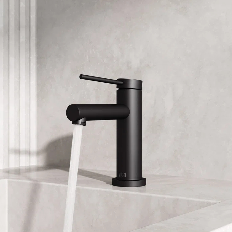 Jewel 6 in. H Single-Hole Single Handle Bathroom Faucet