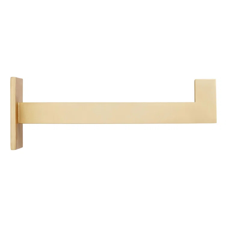 Signature Hardware Bodwell Brass Shelf Bracket