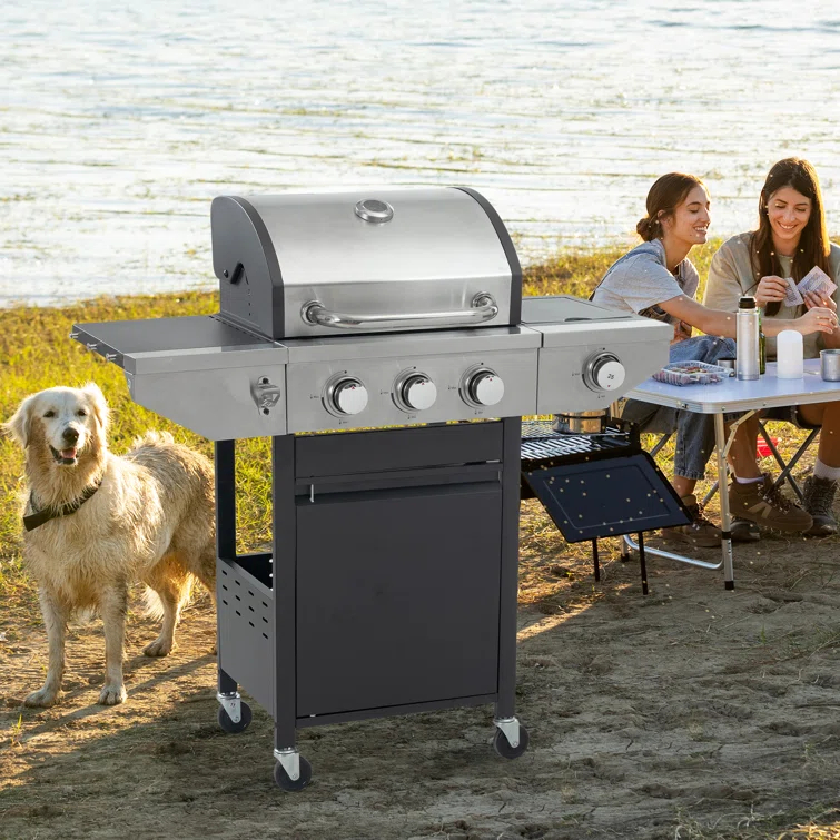 3 Burner Bbq Grill