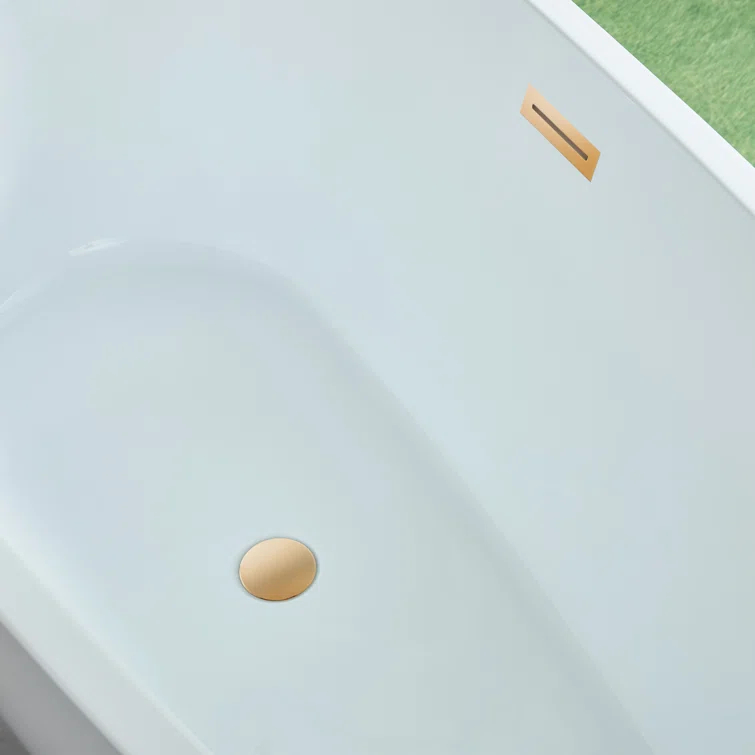 Freestanding Soaking Acrylic Bathtub