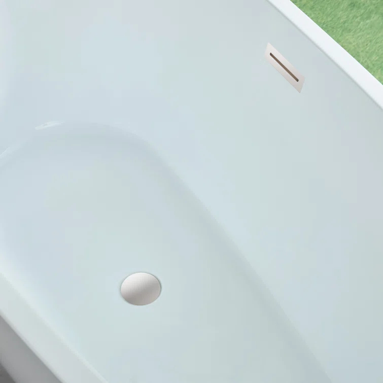 Freestanding Soaking Acrylic Bathtub