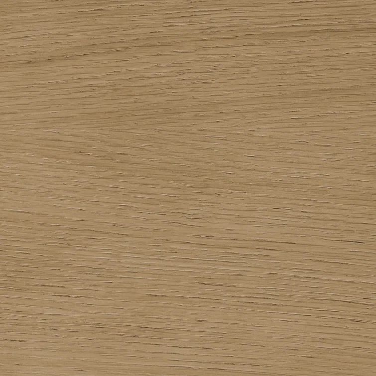 Natural Oak Asymmetrical Leg Dining Table