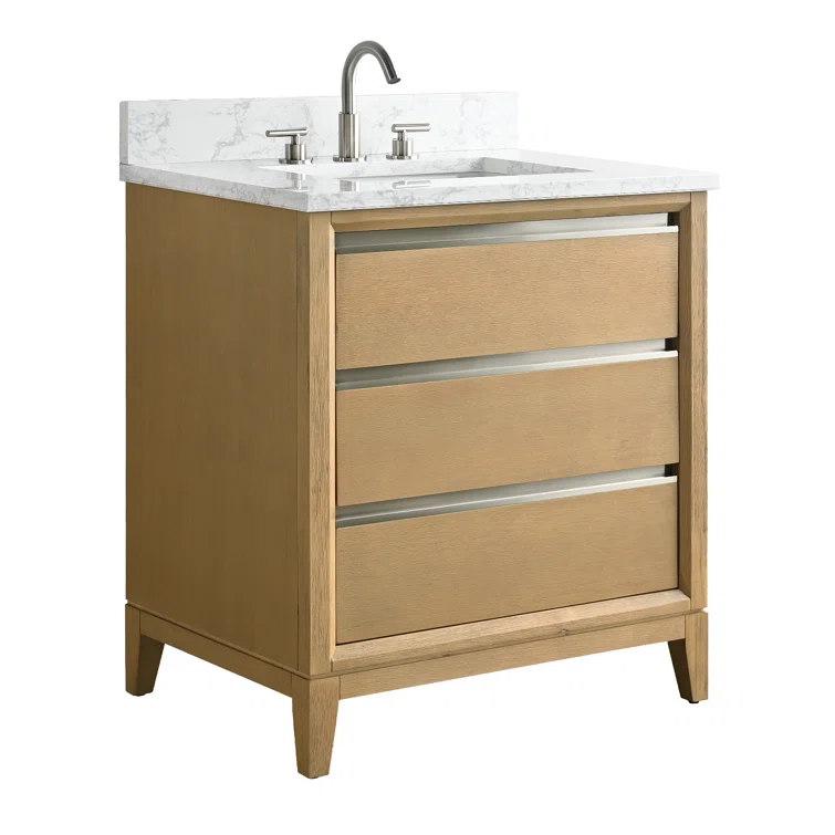 30 Single Bathroom Vanity with Top