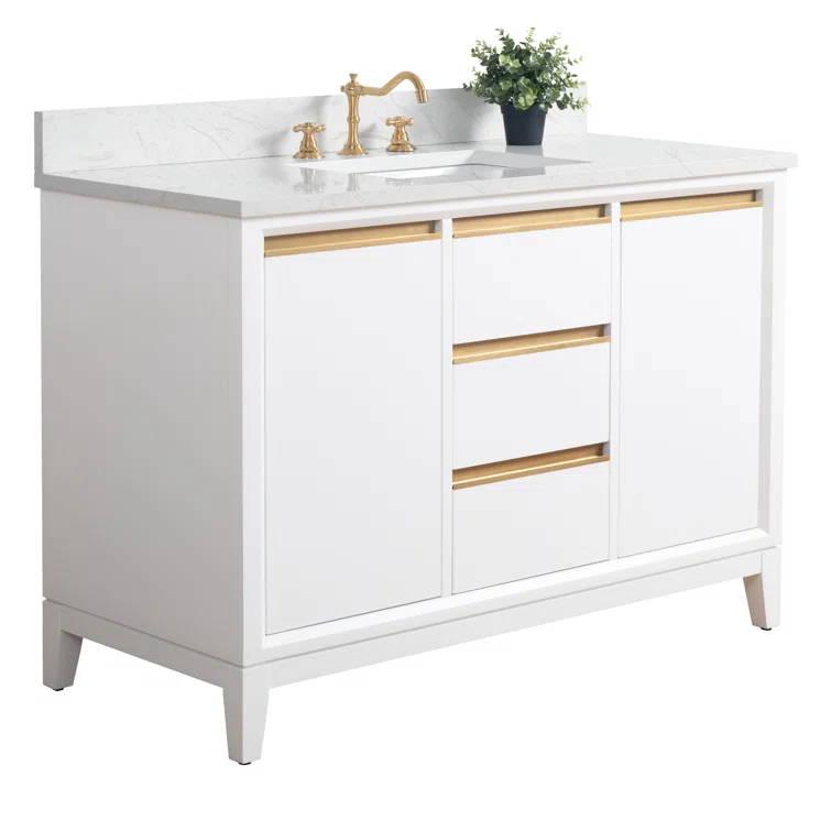 48 Single Bathroom Vanity with Top