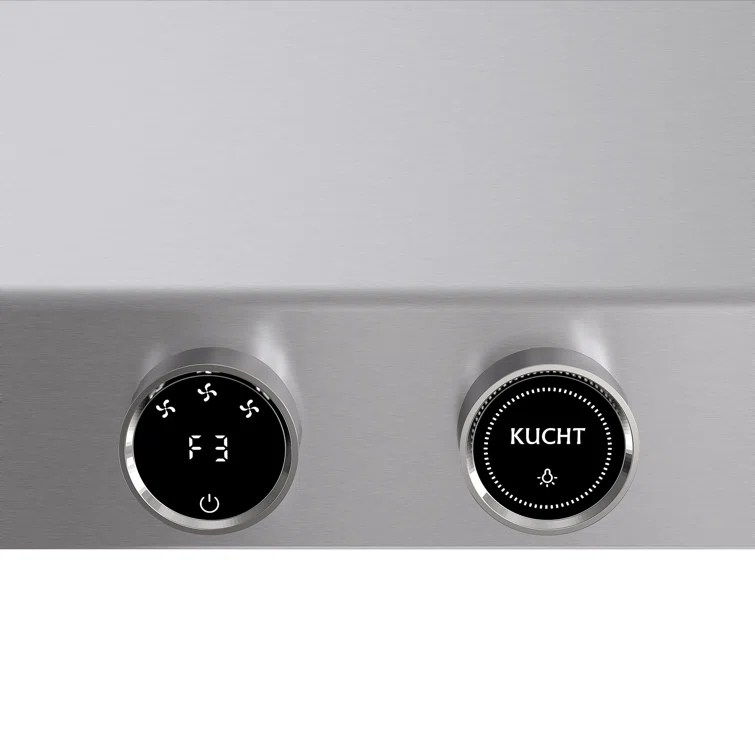 36 in. 900 CFM Ducted Under Cabinet Range Hood in Stainless Steel with Digital Controls