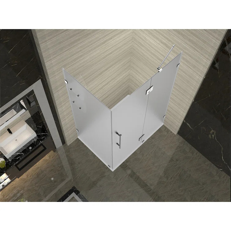 Aston Avalux GS 48" x 72" Rectangle Hinged Shower Enclosure SEN992F-CH-4830-10