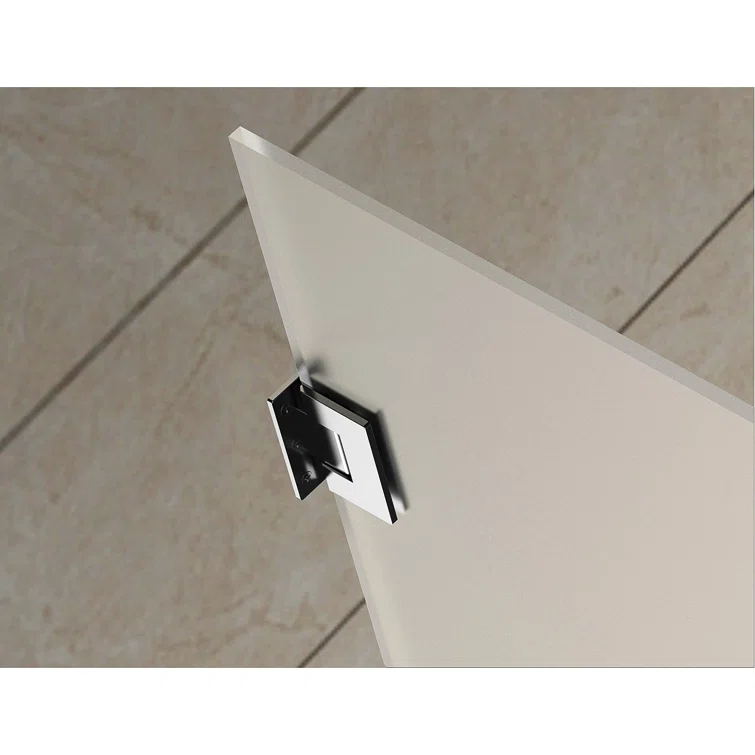 Aquadica 38" x 72" Square Hinged Shower Enclosure