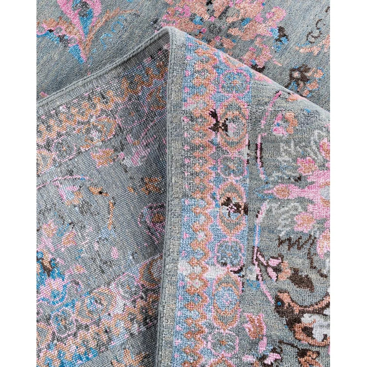 Overdyed One-of-a-Kind 8' 2" X 9' 10" Hand Knotted Area Rug