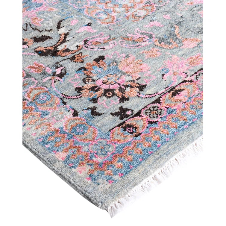 Overdyed One-of-a-Kind 8' 2" X 9' 10" Hand Knotted Area Rug