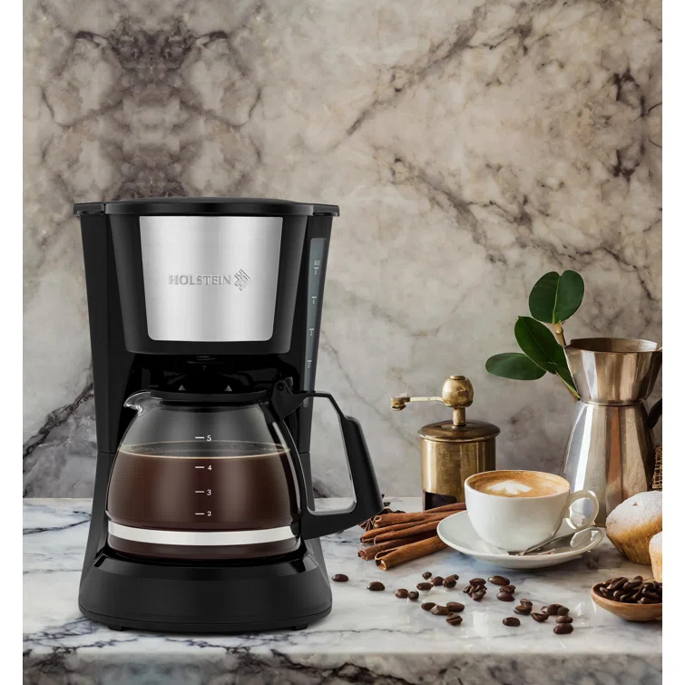 Holstein Housewares 5-Cup Coffee Maker