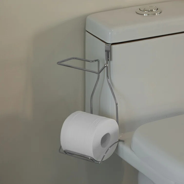 Tank Mount Toilet Paper Holder