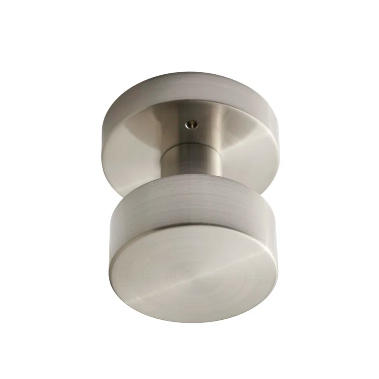 ANGEL ISLAND CAST PRIVACY KNOB-SATIN NICKEL