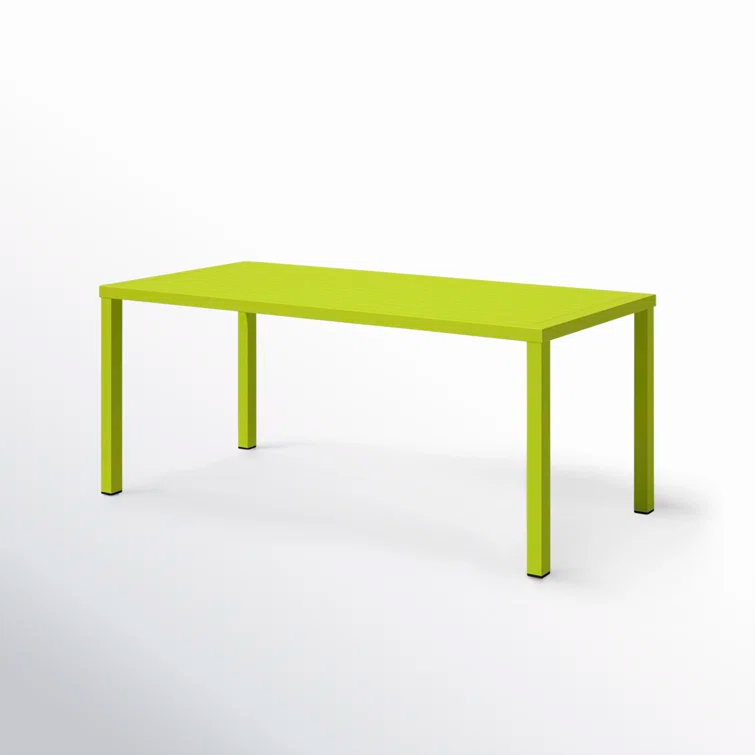 Bette 71'' Metal Outdoor Dining Table