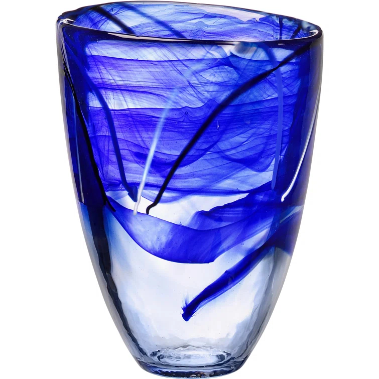 Kosta Boda Contrast Glass Table Vase