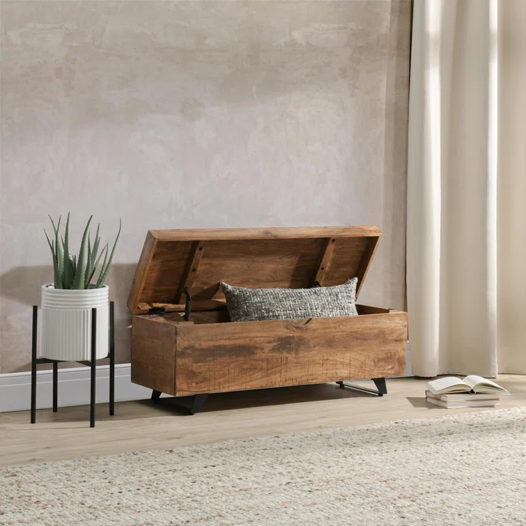 Balderas Lift Top Sled Coffee Table with Storage