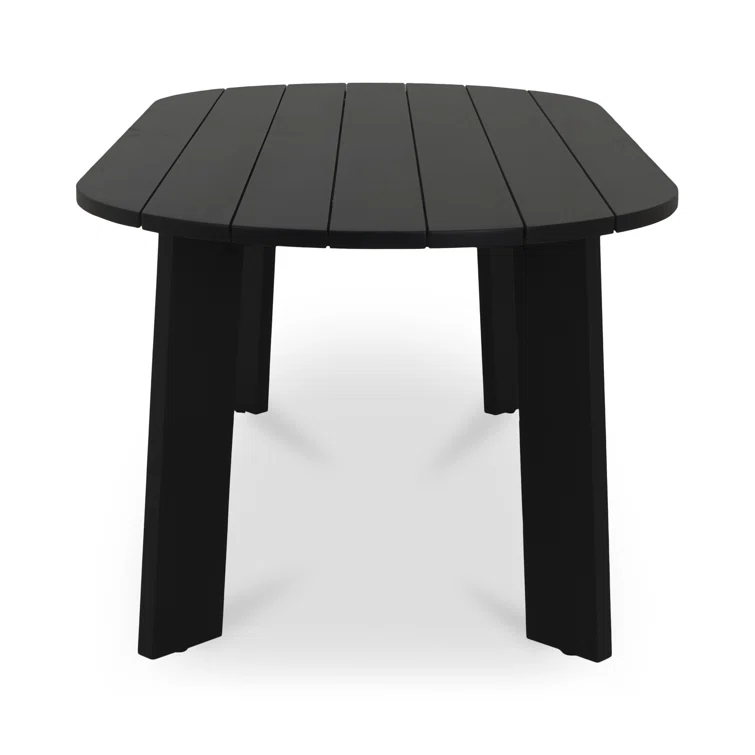 Pernelle 84'' Oval Outdoor Dining Table