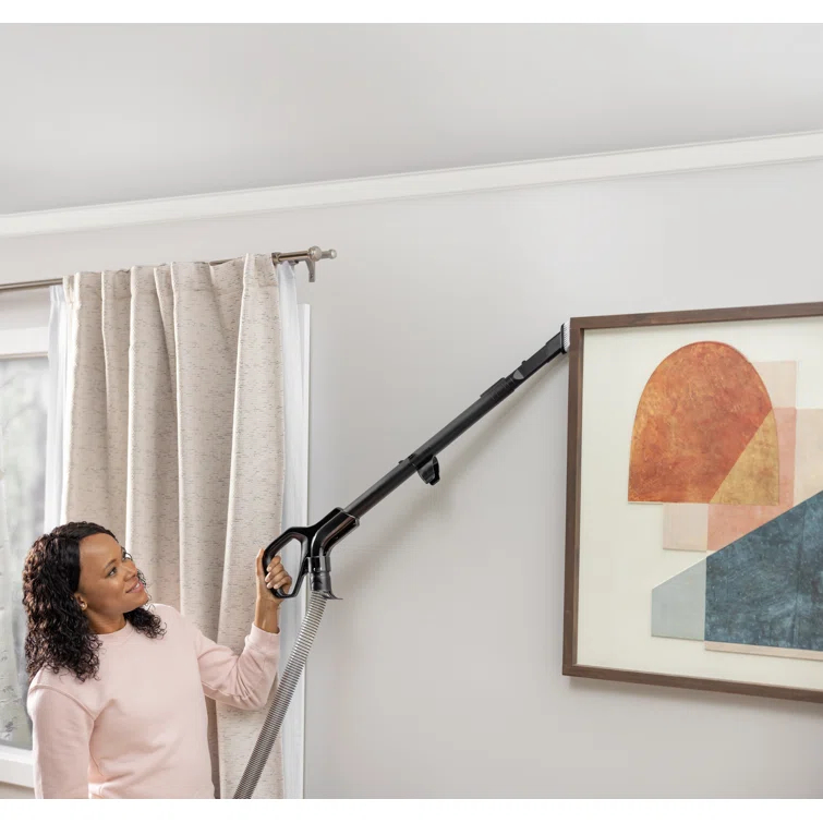 BISSELL CleanView Vacuum with Automatic Cord Rewind, TurboEraser Upholstery Tool, Triple Action Brush Roll Swivel Steering, Extension Wand, Easy-Empty Dirt Tank, Multi-Cyclonic Suction 3839