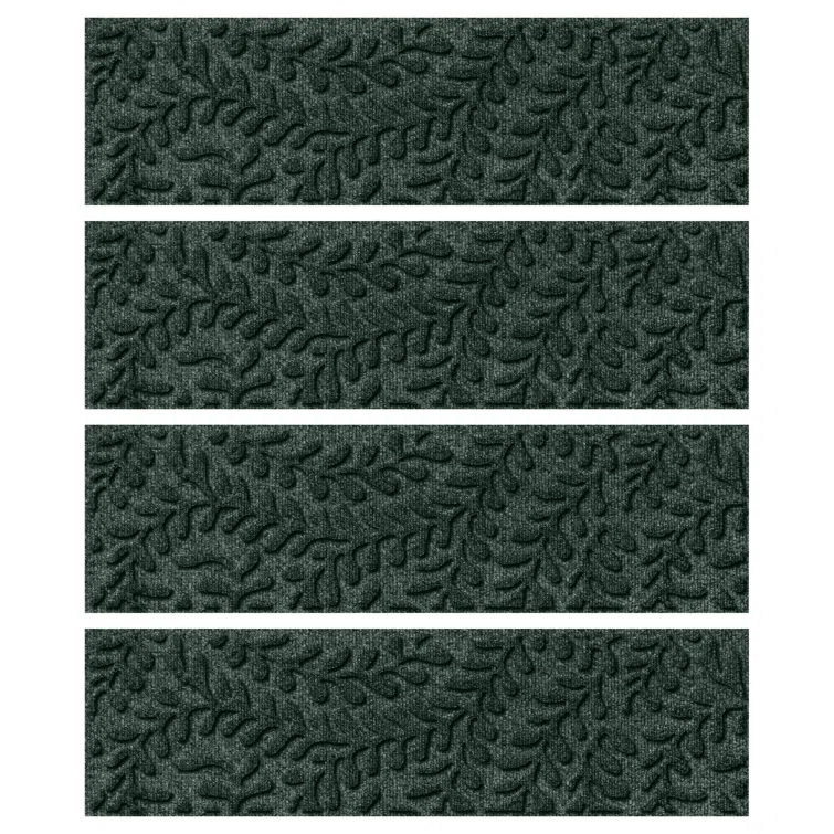 WaterHog Boxwood 8.5" x 30" Indoor Outdoor Stair Treads