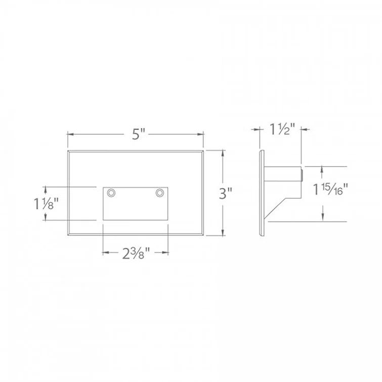 Low Voltage Integrated LED Metal Step Light