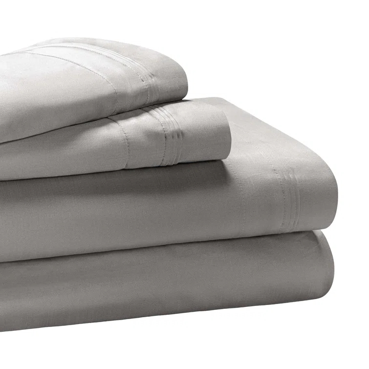 Luxury Egyptian-Quality Cotton 650 Thread Count Sateen Sheet Set