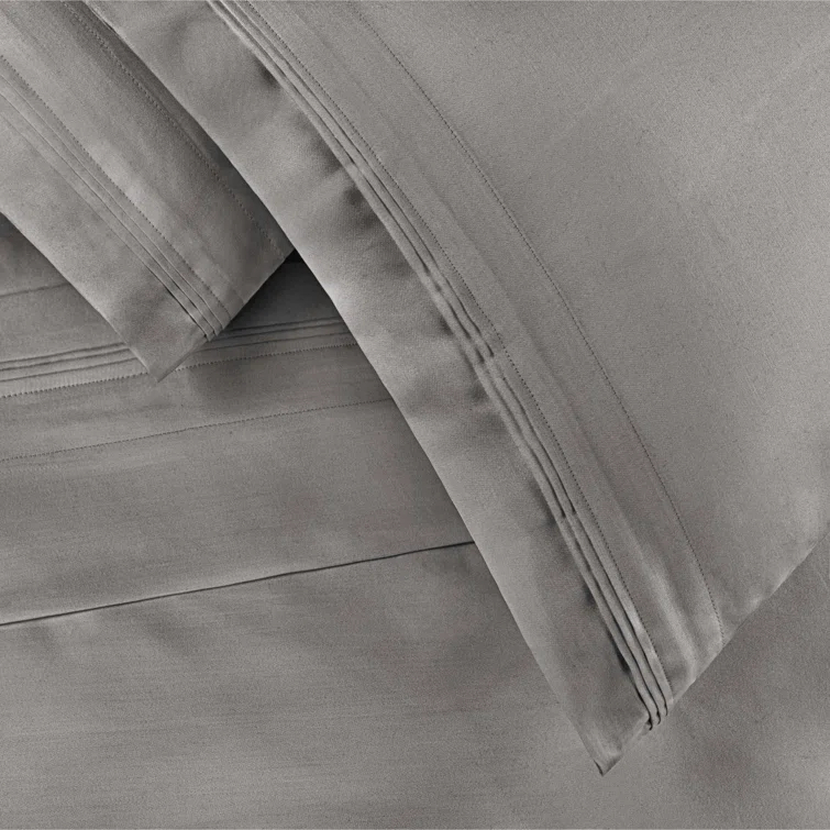 Luxury Egyptian-Quality Cotton 650 Thread Count Sateen Sheet Set