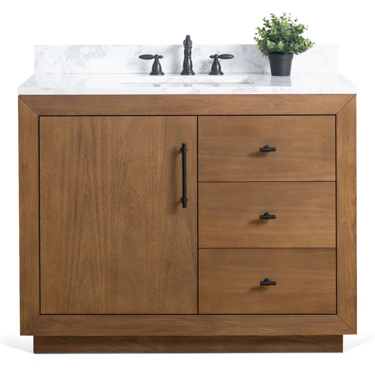 42" Single Bathroom Vanity Set