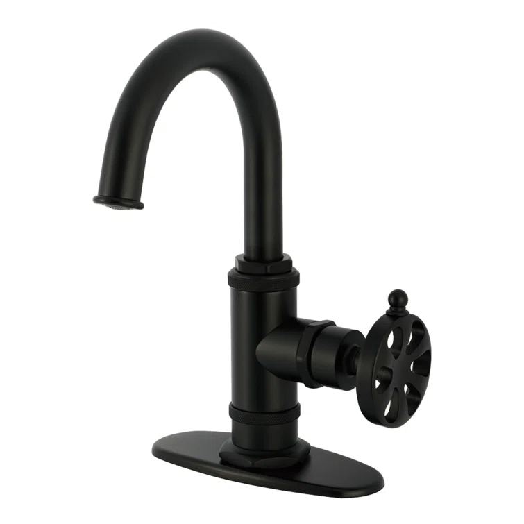 Kingston Brass Belknap Single-Handle 1-Hole Deck Mount Bathroom Faucet