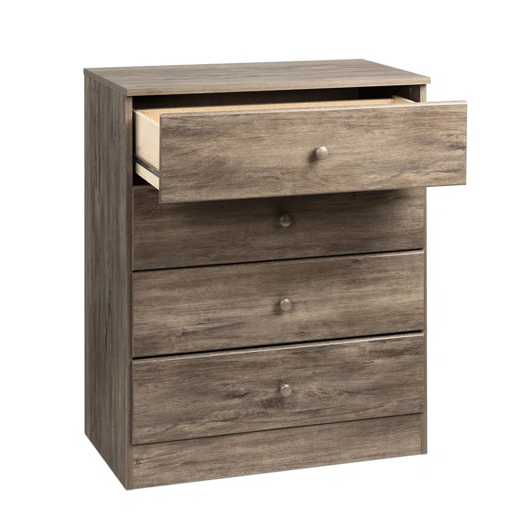 Mcclarrie Simplistic 4 Drawer 30" W Dresser