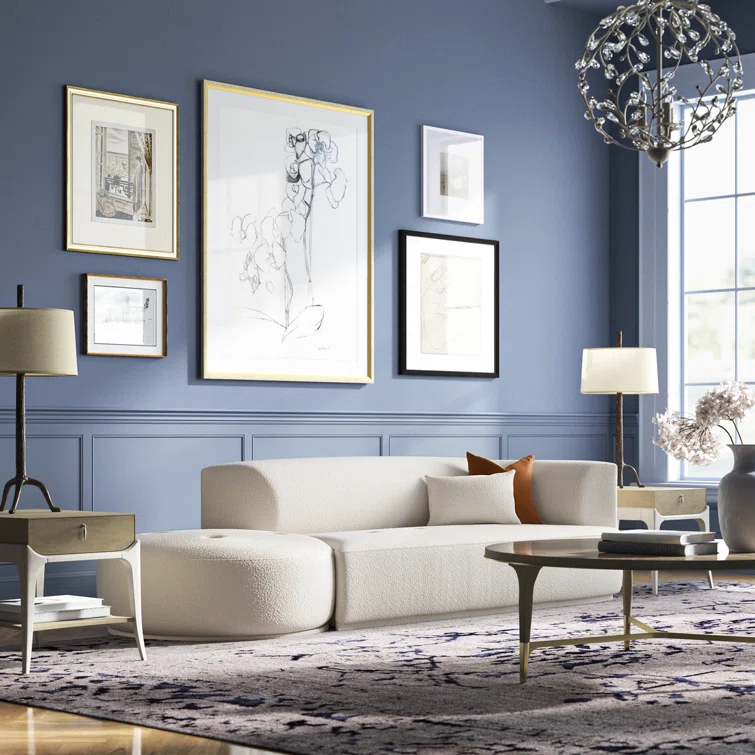 Fickle Boucle 2-Piece Sofa