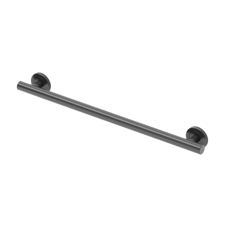 Latitude II Stainless Steel Wall Mount Grab Bar | ADA Compliant Safety Bar For Bathroom