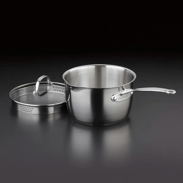 Cuisinart Chef's Classic Stainless Steel Saucepan with Cover